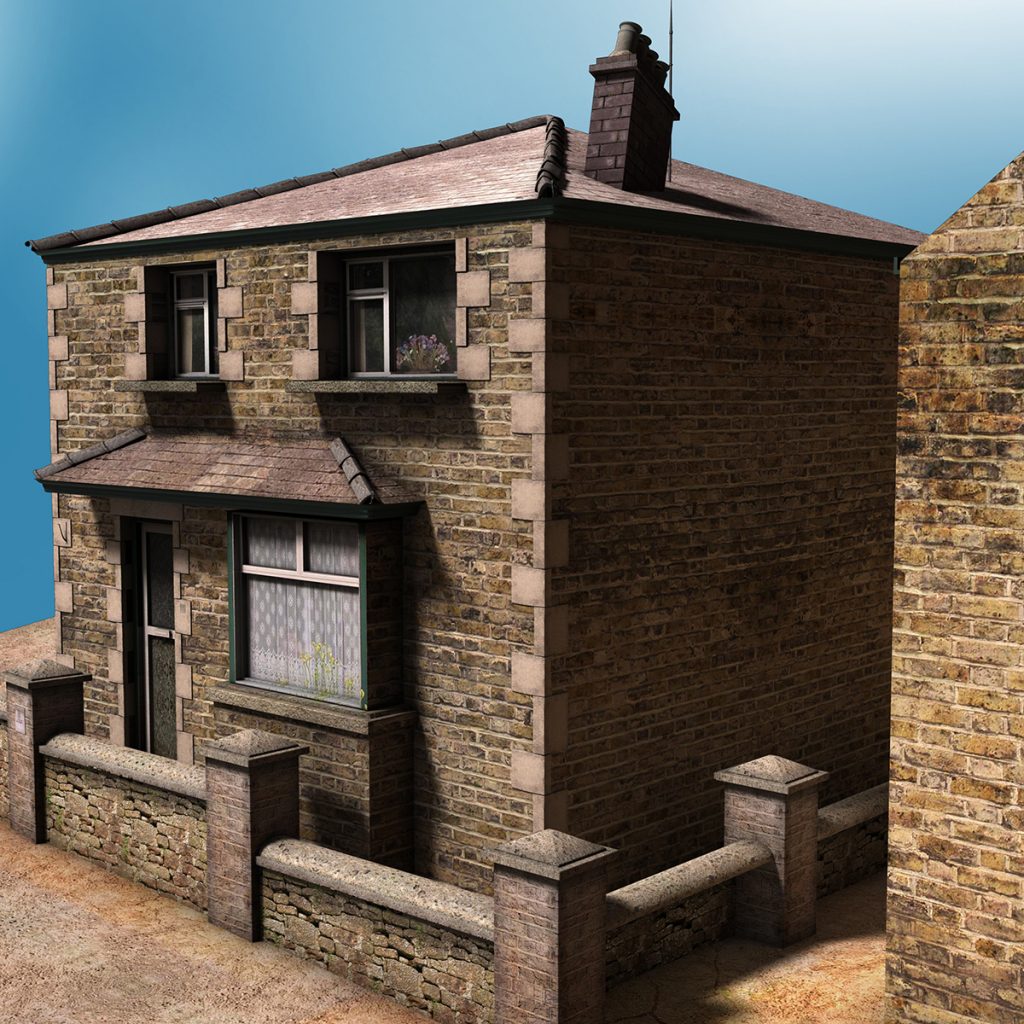 Rural village 3D Model - FlatPyramid
