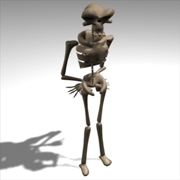 bonnie skeleton character 3d model 3ds max 82530