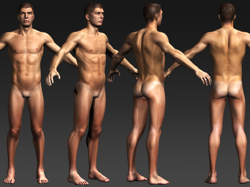 daniel – various formats 3d model 3ds lwo obj 114370