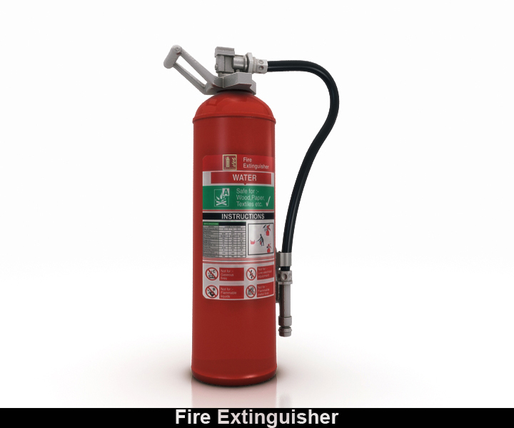 fire extinguisher 3d model 3ds max fbx obj 116778