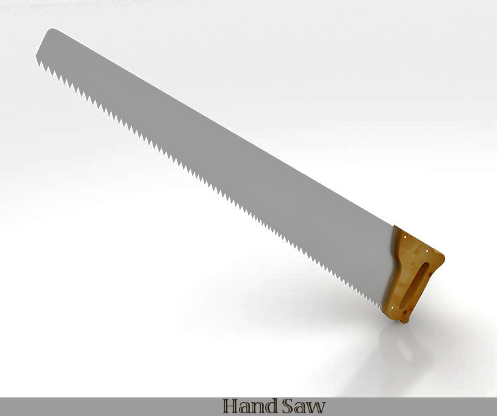hand saw 03 3d model 3ds max fbx obj 117816