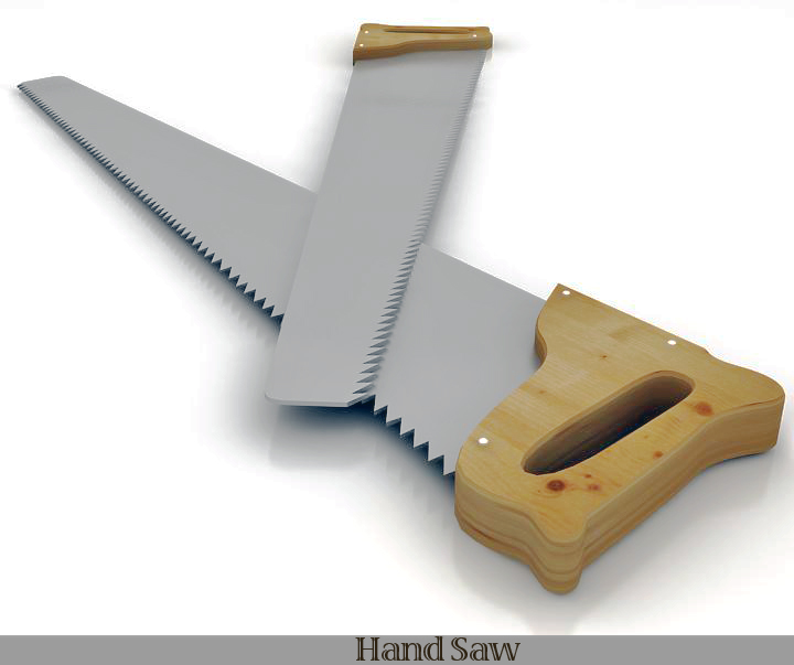 hand saw 03 3d model 3ds max fbx obj 117818