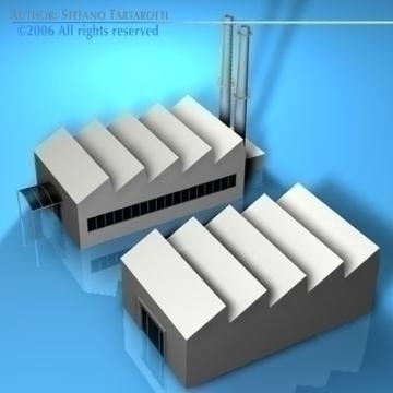 stilizedcity-factory 3d model 3ds dxf c4d obj 78586