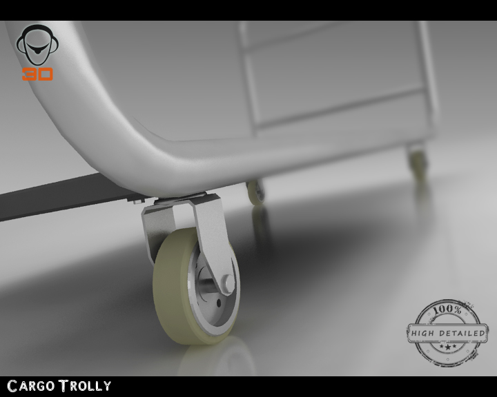 cargo trolly 3d model 3ds max fbx obj 142067