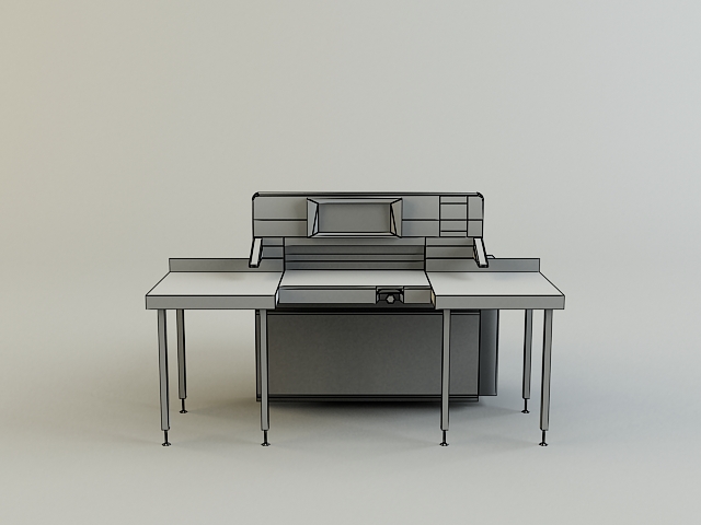 cutter machine 3d model 3ds max obj 138426