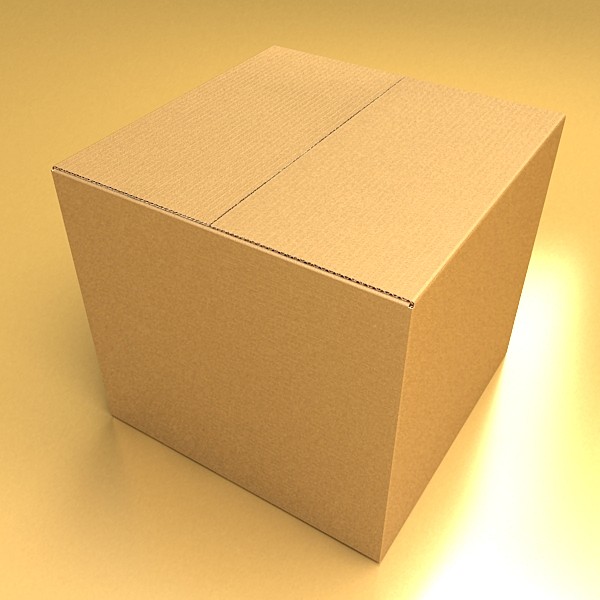 lift truck, pallet, cartons & metal drums 3d model max fbx obj 130646