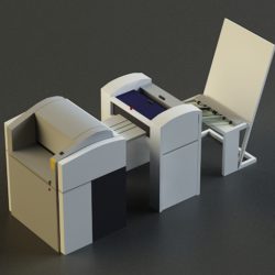 small offset printer 3d model 3ds max obj 138449