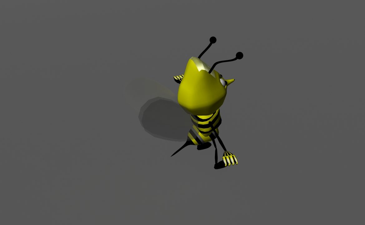 honey bee 3d model ma mb 116135