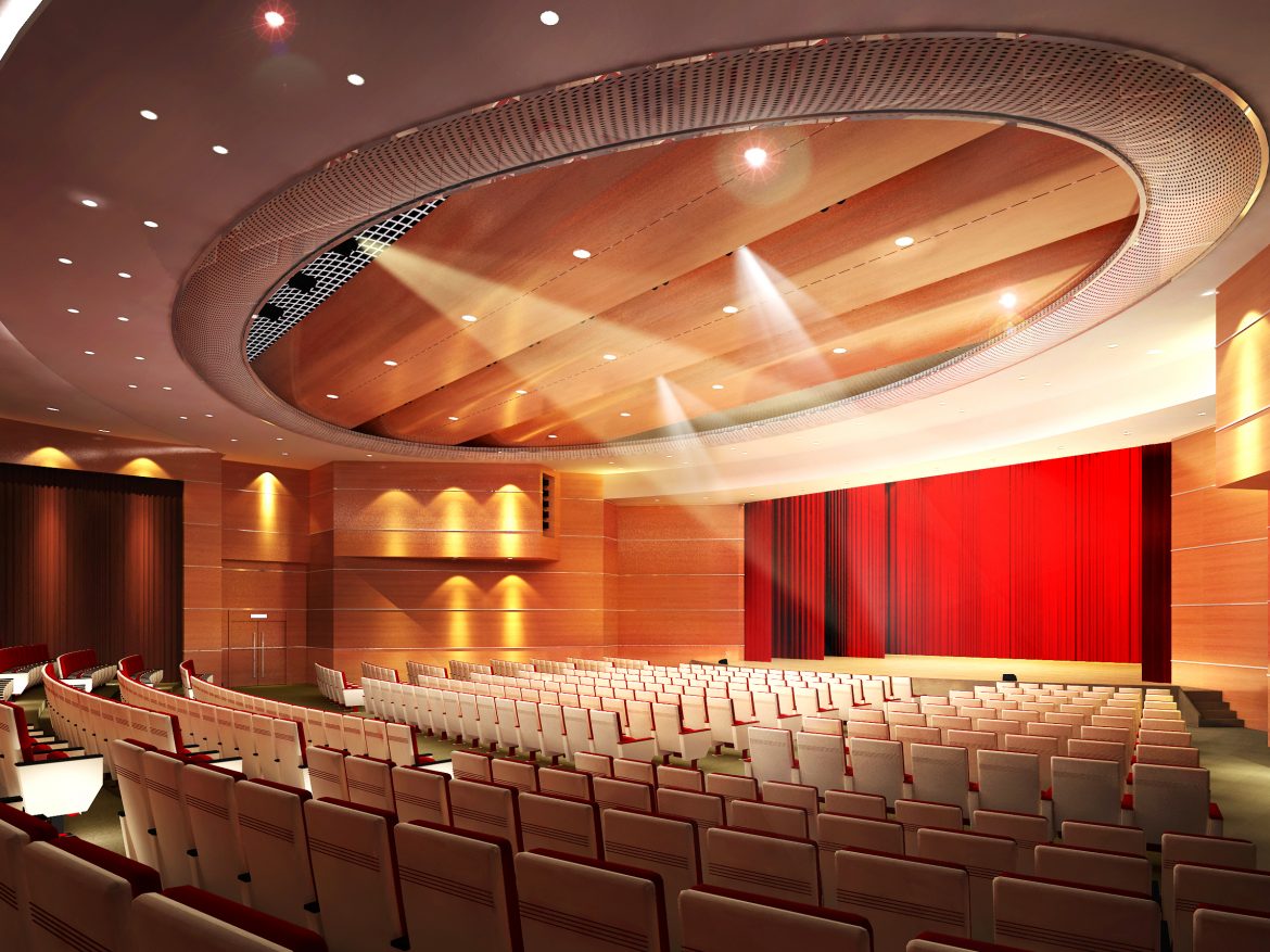auditorium room008 3d model max 125233