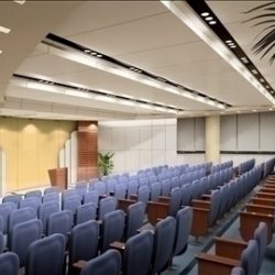 auditorium room013 3d model 3ds max 109662
