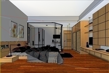 bedroom 12 3d model max 94480