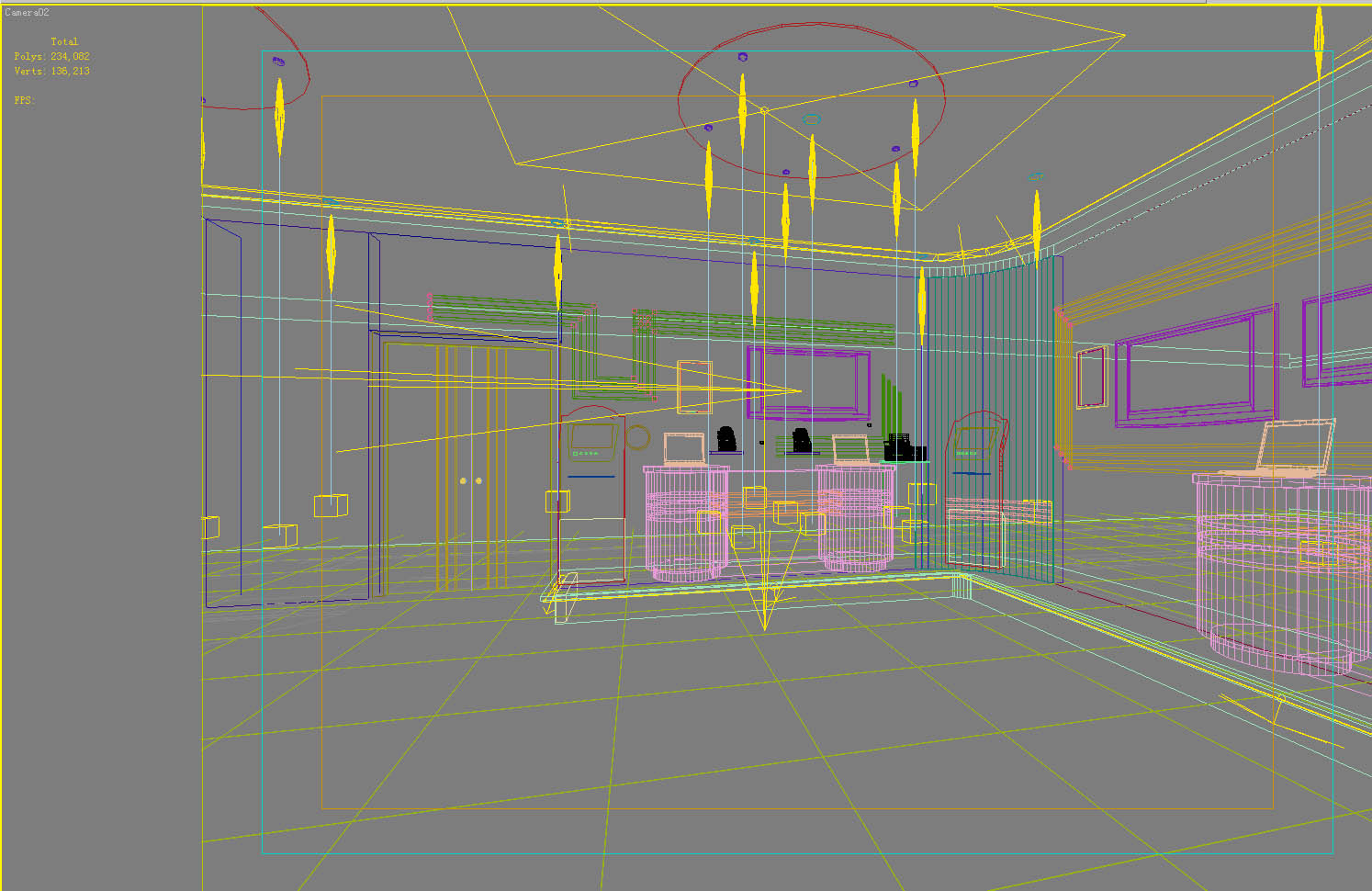 commercial space 002 3d model max 138838