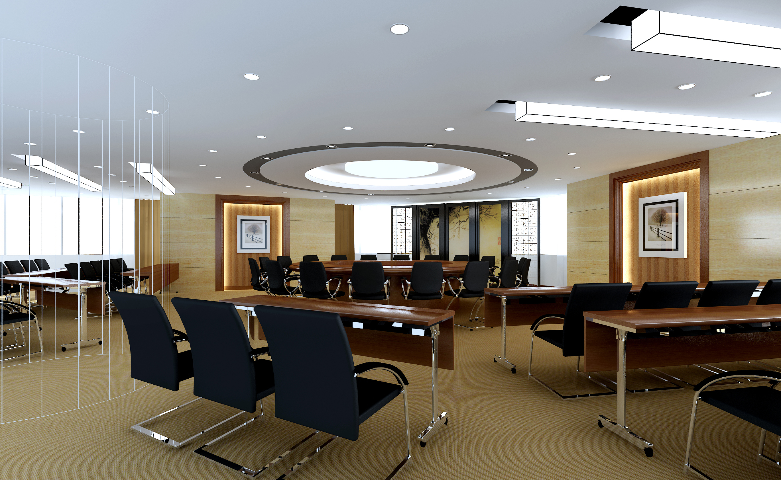 conference 081 two 3d model max 133622