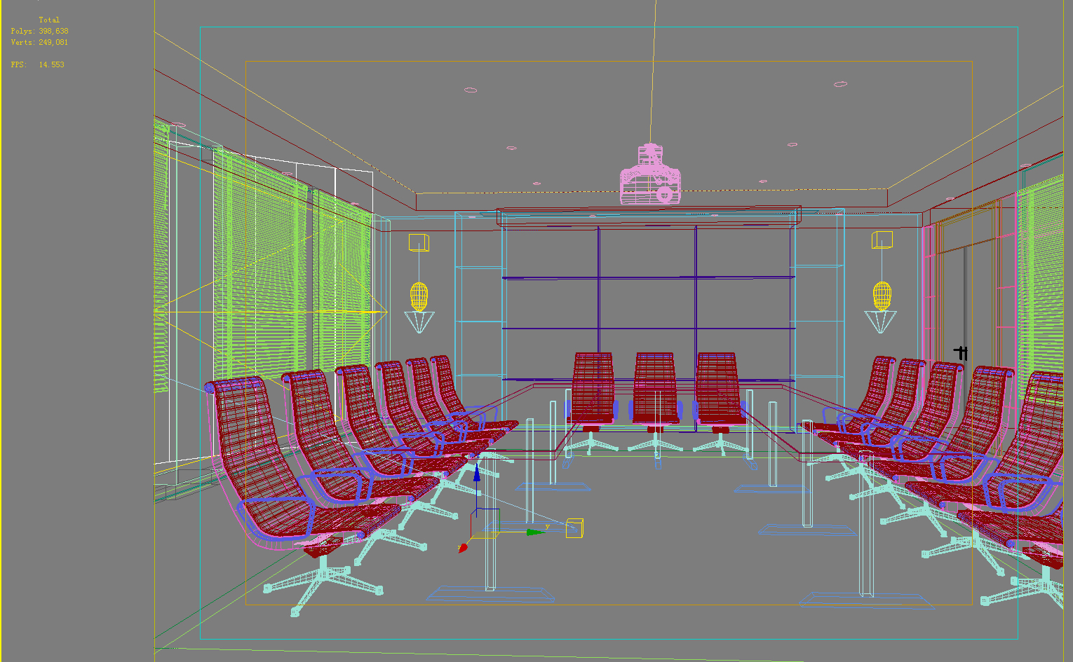 conference 092 3d model max 121667