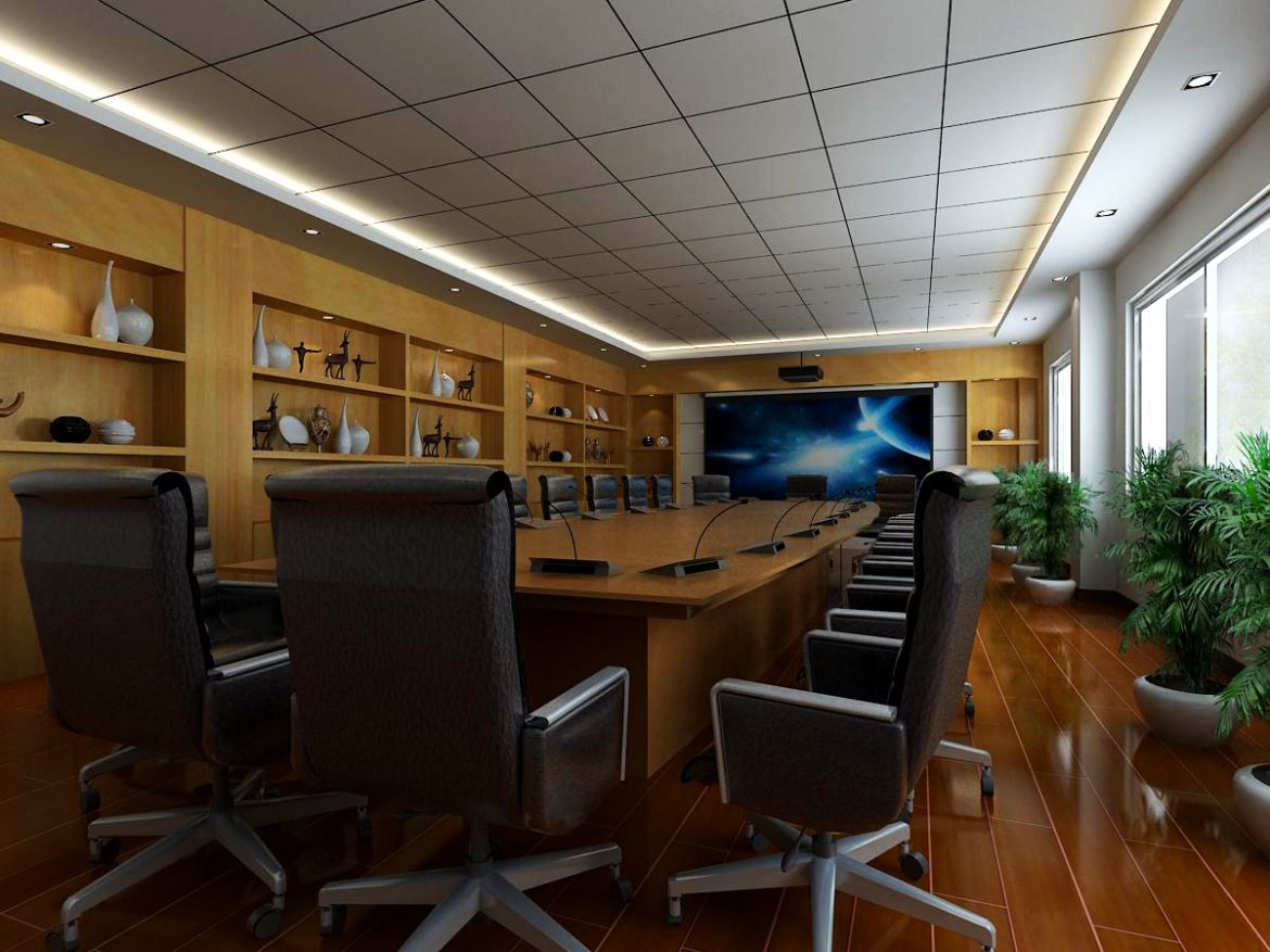 conference room 009 3d model max 138963