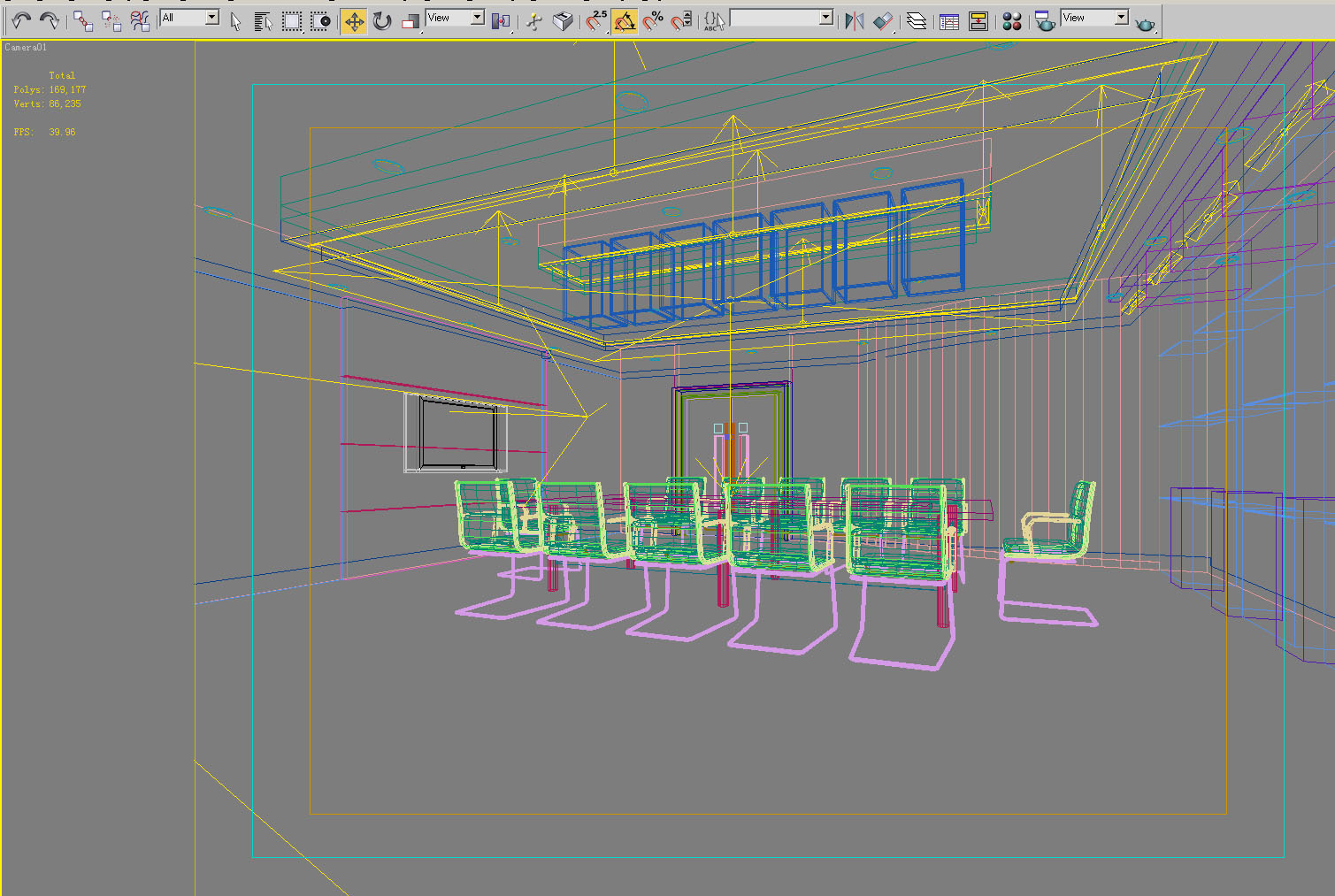 conference room 056 3d model max 139078