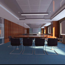conference room 085 3d model max 139306