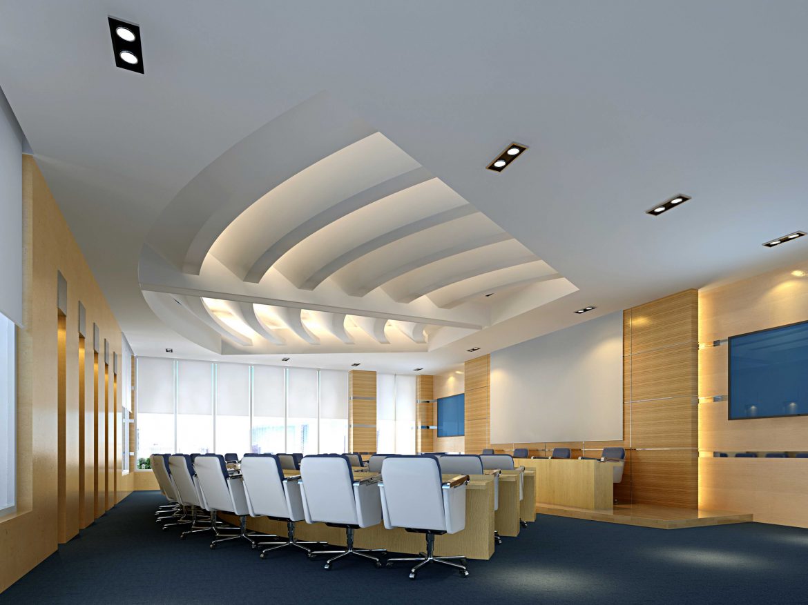 conference spaces 017 two 3d model max 125745