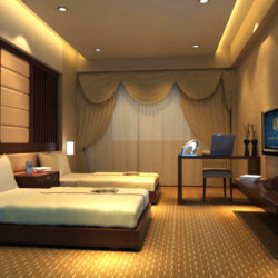 guest room 042 two 3d model max 136474