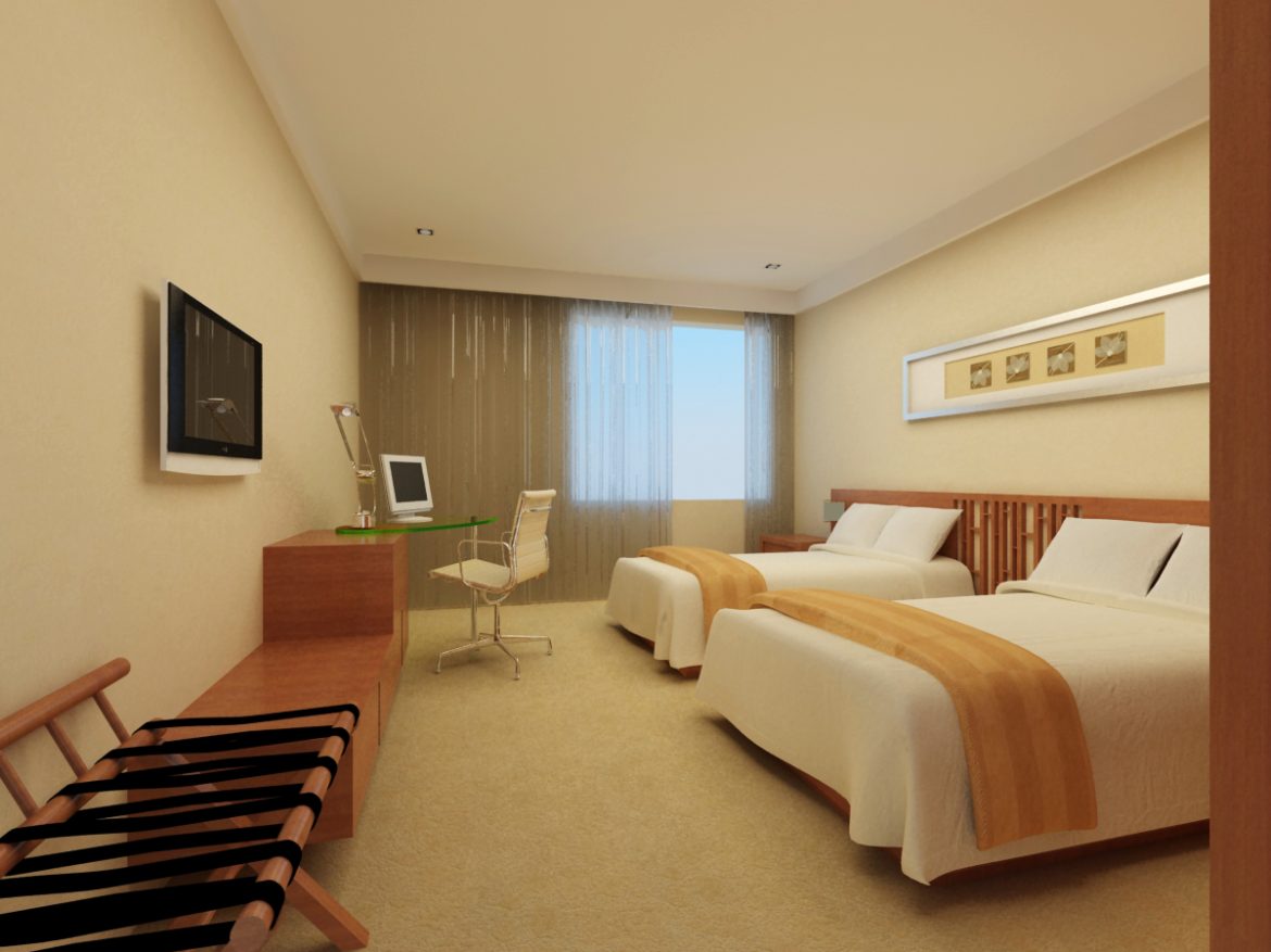 guest room 060 3d model max 136508