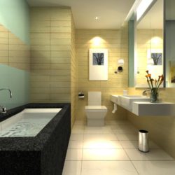 guest room bathroom 004 3d model max 140954