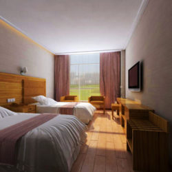 guest room three 3d model max 140345