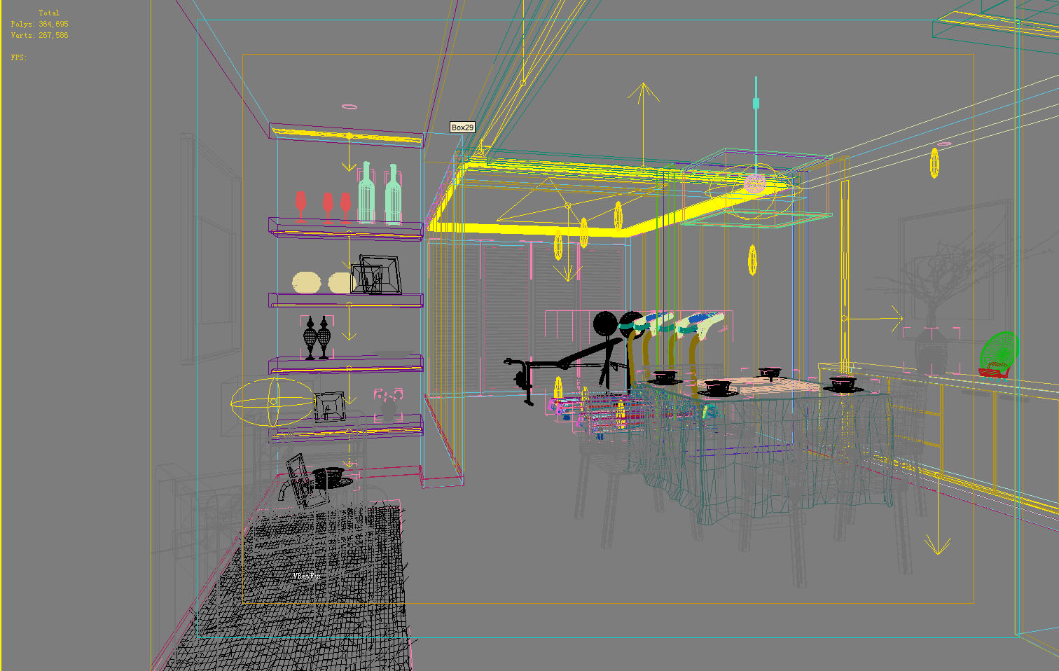 home 0845 3d model max 128654