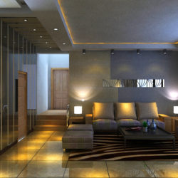living room 004 3d model max 136595