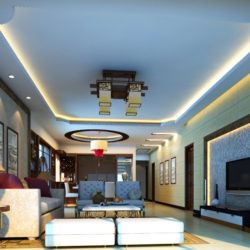 living room 014 3d model max 136615