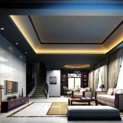 living room 015 3d model max 136616