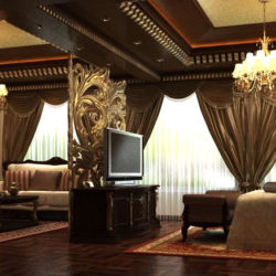 living room 063 3d model max 136725