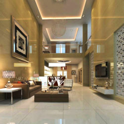 living room 065 3d model max 136729