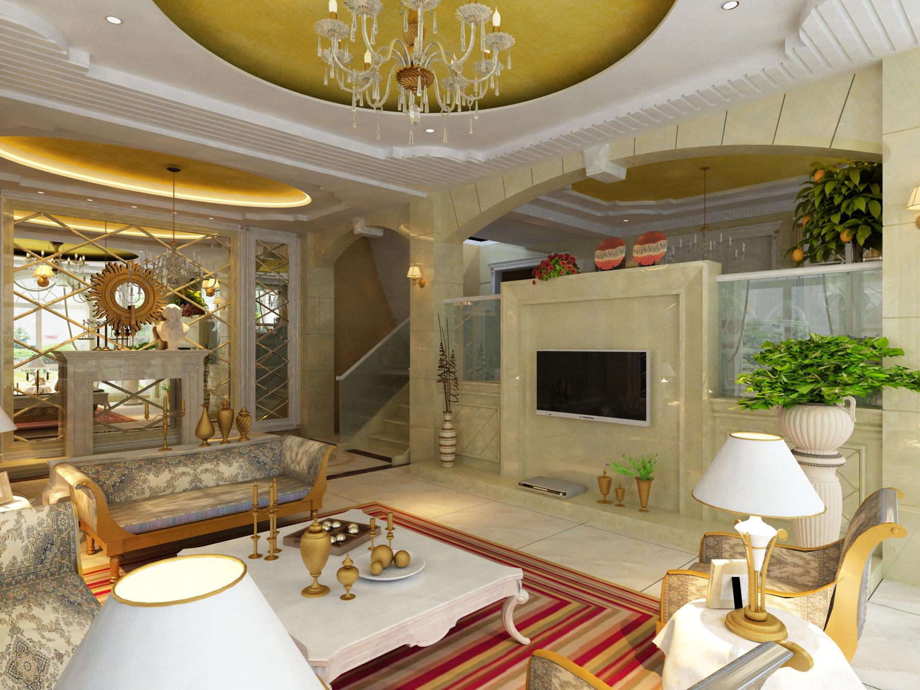 living room 1003 3d model max 121455