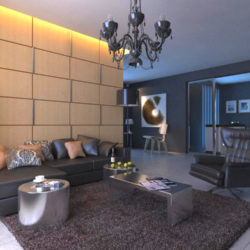 living room 1008 3d model max 121463