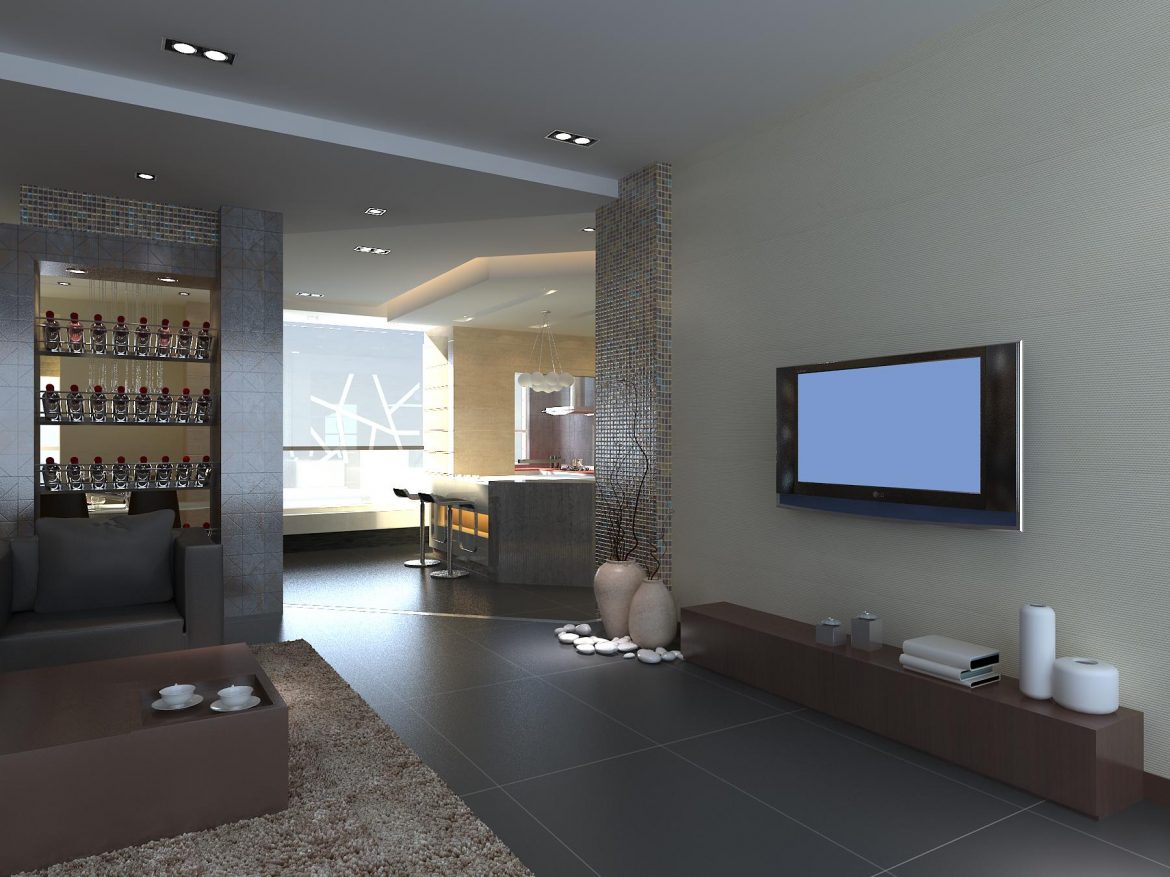 living room 1072 3d model max 122468