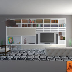 living room 3d model max fbx c4d obj 163407