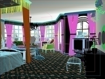 living room 43 3d model max 98609