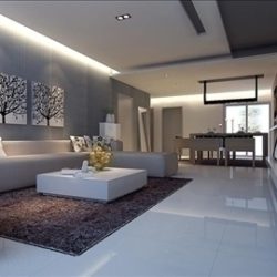 living room 54 3d model max 98640