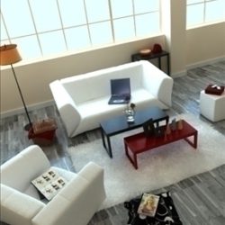 living room 73 3d model max 99010