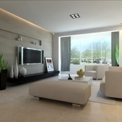 living room 78 3d model max 99824