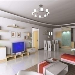 living room010 3d model 3ds max 83573