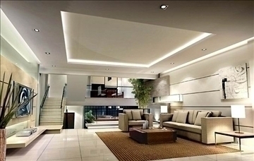 living room036 3d model 3ds max 83784