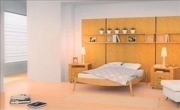 living room044 3d model 3ds max 83742