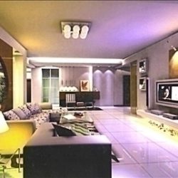 living room103 3d model 3ds max 83990