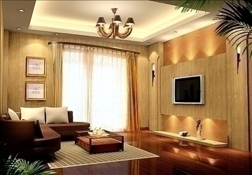 living room119 3d model 3ds max 84043