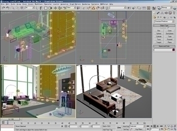 living room133 3d model 3ds max 84219