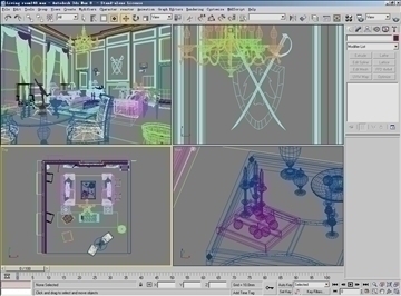 living room140 3d model 3ds max 84234
