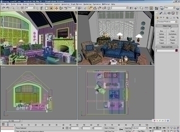 living room141 3d model 3ds max 84236