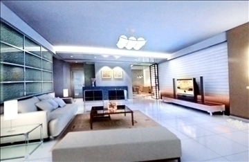 living room148 3d model 3ds max 84254