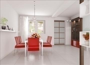 living room158 3d model 3ds max 84276